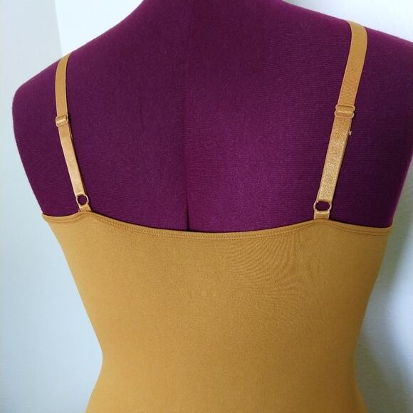 1X/2X Zenana Desert Mustard Triple Criss-Cross Cami adjustable straps plus sized - Picture 9 of 13